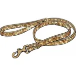 LIU JO Třpytivé vodítko z umělé kůže 115 cm zlatá vel. U