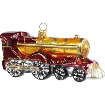 Vánoční dekorace lokomotiva