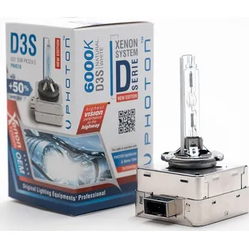 Autožárovka PHOTON XENON D3S xenonové výbojky 42V 35W PK32d-6 6000K (1ks)