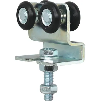 Pohon brány Závěsný dvojitý vozík pro dráhu 33x34mm - nylonový