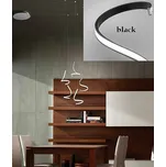 LED světlo Braga 2133/SM.19+2133IR.19 Tape černé 2133/SM-19