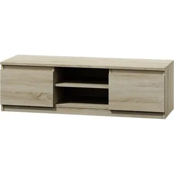 Televizní stolek TV komoda MALVÍNA 120, Dub sonoma