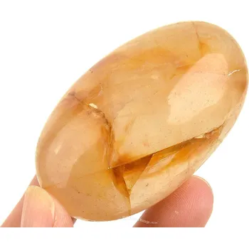 Přírodní kámen Limonit v křišťálu z Madagaskaru 107g