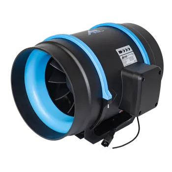 Průmyslový ventilátor Global Air Supplies Ventilátor RadAir Silent EC 1500m3/h - Ø250 vč. bezhlučné regulace otáček