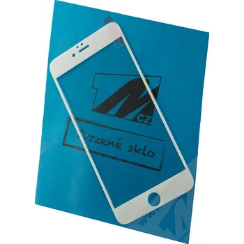 1Mcz Glass 5D tvrzené sklo pro Apple iPhone 6 Plus / Apple iPhone 6S Plus bílá