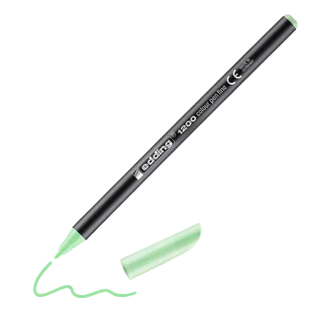 Fix EDDING 1200 na papír, pastelově zelený