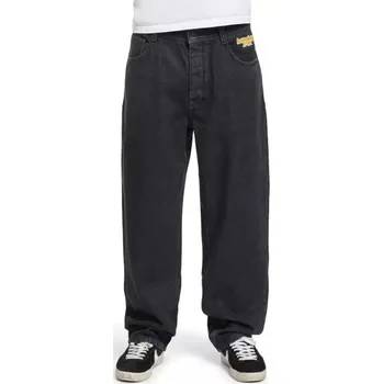 Pánské džíny HOMEBOY kalhoty - x-tra BAGGY Denim Washed Black (WASHED BLACK-84)