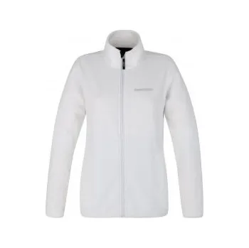 Dámská mikina Hannah LIVELA II bright white mel 46; Bílá mikina + DÁREK DLE VÝBĚRU!