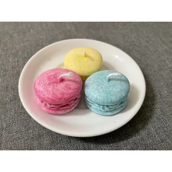 Svíčka Makronka, Barva: Purpurová