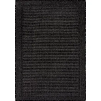 Koberec Hans Home Kusový koberec Aruba Alfresco Weave Charcoal – na ven i na doma - 80x150