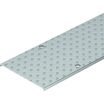 kabelová chránička OBO BETTERMANN Víko s rýhovaným plechem DF BKR20 FS AL 6049183