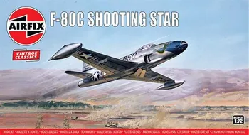 Plastikový model Airfix Lockheed F-80C Shooting Star 1:72