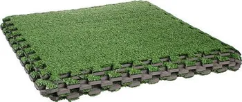 podložka na cvičení Merco Turf EVA Grass Mat 4 ks 60 x 60 x 1 cm zelená