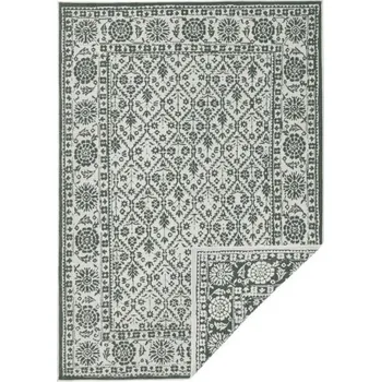 Koberec Hans Home Kusový koberec Twin-Wendeteppiche 103115 grün creme – na ven i na doma - 80x150