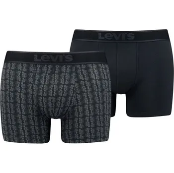 Boxerky LEVI'S® HOLOGRAM LOGO AOP BOWER 2KS -BLACK XL