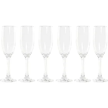 Sklenice Sklenice 6ks "CAVA" 6.5x6.5x22/175ml