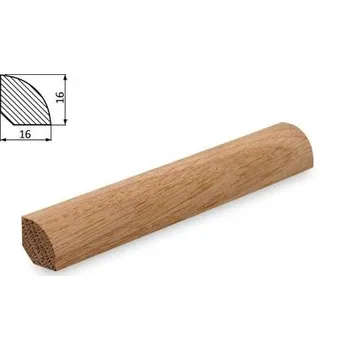 soklová lišta NOVÁK Podlahová - soklová lišta 16x16 dub surový DU1616