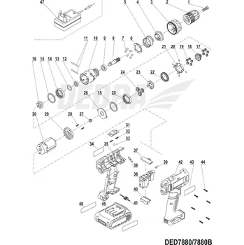 Adaptér pro staré nabíječky DEDRA XDED78800