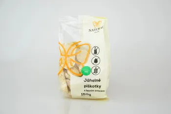 Natural Jihlava jáhlové bezlepkové piškotky s lesním ovocem 150 g