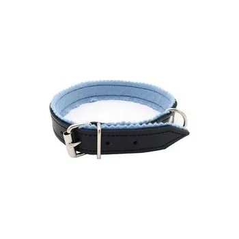 Obojek pro psa Sedlářství Doležel Obojek na psa kožený velký 50cm/24mm tmavě hnědý