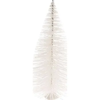 Vánoce Drátěný stromeček bílý 20 cm - 1 ks