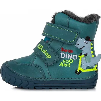 Chlapecká zimní obuv Dětské zimní boty DD Step W029-394B Bermuda Blue 19, Vnitřní délka boty: 12,6 cm