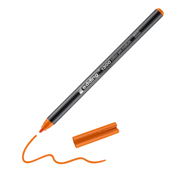 Fix EDDING 1300 na papír, oranžový