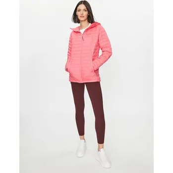 Dámská větrovka Columbia Vatovaná bunda Silver Falls™ Hooded Jacket Červená Regular Fit L