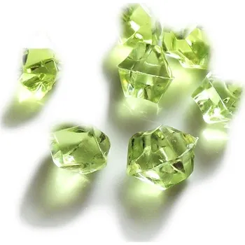 Sběratelství Hrací kameny - krystaly - mechově zelené