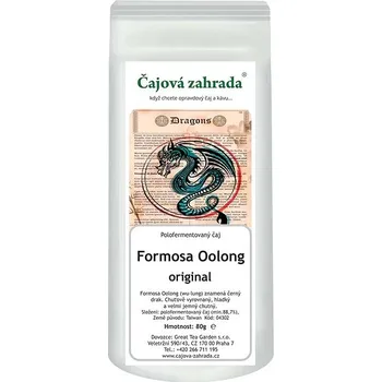 Čaj Čajová zahrada Formosa Oolong 80 g