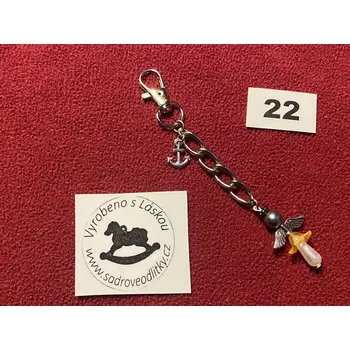 HandMade by VeJa Klíčenka andílek / andělíček č.22