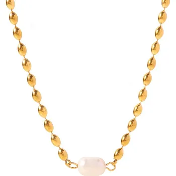 Náhrdelník ORNAMENTI Pozlacený náhrdelník Beads gold