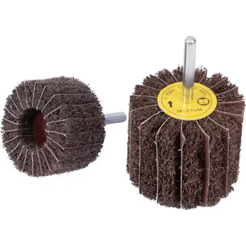 Řezný kotouč ABRASIVES Kotouč brusný vliesový lamelový na stopce | 50x30x6 mm, zr. 120, medium