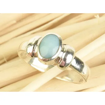 Prsten Prsten larimar ovál Ag 925/1000