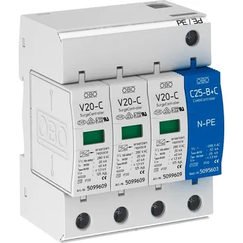 Přepěťová ochrana OBO BETTERMANN Svodič V 20-C/3+NV 20-C/3+ 5094656