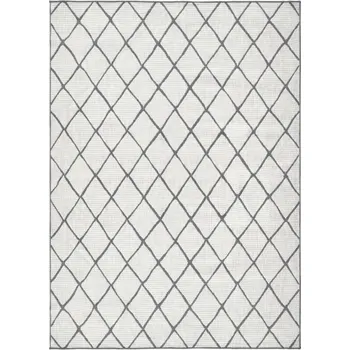 Koberec Hans Home Kusový koberec Twin-Wendeteppiche 103118 grau creme – na ven i na doma - 80x150