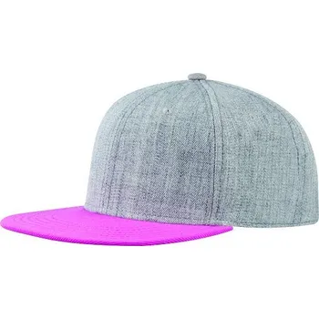 Čepice Dětská čepice CoFee Snap Melange - šedá-růžová