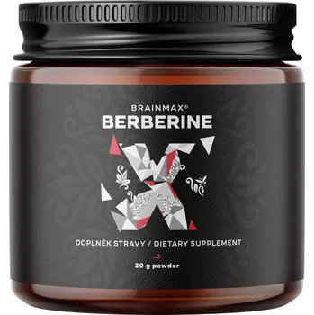 Recenze BrainMax Berberin 300 mg 20 g Přírodní produkt Recenze BrainMax Berberin 300 mg 20 g
