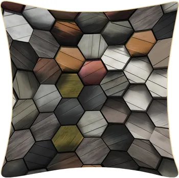 Povlak na polštářek DARRÉ Saténový povlak na polštář Earth Velikost: 40 x 40