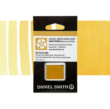 Výtvárné potřeby Akvarelová barva Daniel Smith Extra Fine, půlpánvička - Raw Sienna Light