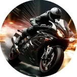 Jedlý papír motorkář 19,5cm PICTURE