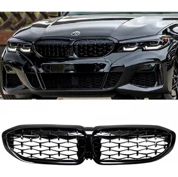 Kapota Maska - ledvinky BMW 3 (G20/G21) 2019-2022 Diamond - černé lesklé