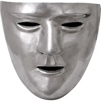 Karnevalový kostým Deepeka Římská železná maska na obličej, pocínovaná mosaz