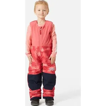 Dívčí kalhoty Dětské zimní kalhoty Helly Hansen K Vertical sunset pink - ROSTOUCÍ velikost 110