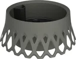Žardina samozavlažovací Roseta - antracit 30 cm