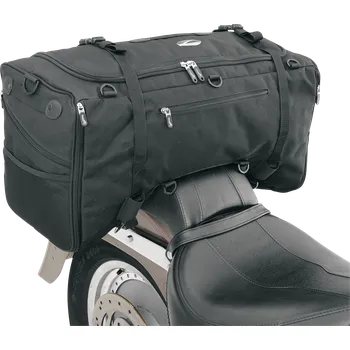Zavazadlo na motocykl Textilní sedlová brašna na zadní sedlo SADDLEMEN DELUXE SPORT TAIL BAG TS3200DE barva černá, objem 52,4 litrů (brašny na motocykly )