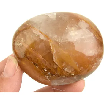 Přírodní kámen Limonit v křišťálu z Madagaskaru 160g