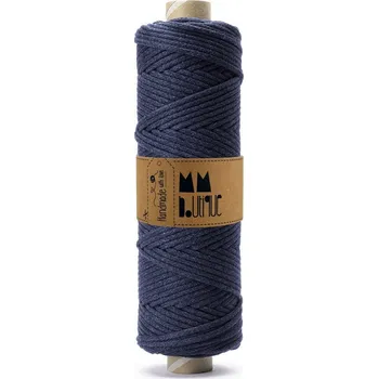 Příze MMboutique bavlněná šňůra SMART 5mm Dark jeans