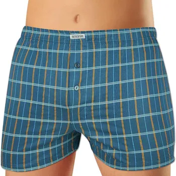 Trenýrky Andrie PS 5770 tyrkysové pánské trenýrky Barva: tyrkysová, Velikost: 3XL