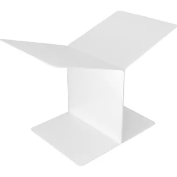 Knihovna Designový stojan Y bílý